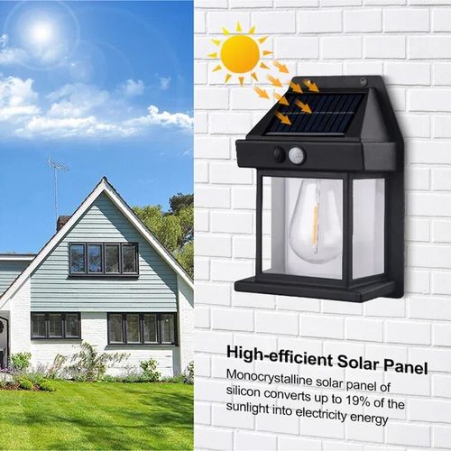 4 PACK Solar Garden Security Lamp Powered PIR Motion Sensor Outdoor Wall Lights — image 6