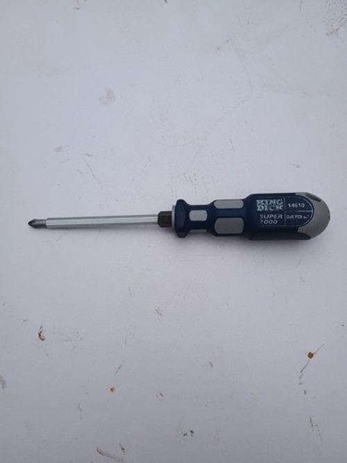 King Dick Super 2000 14610 Pozi And Phillips Screwdriver Excellent Quality Tool