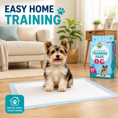 50 Pack Puppy Training Pads 60 x 45cm Super Absorbent Pet Toilet Wee Pads