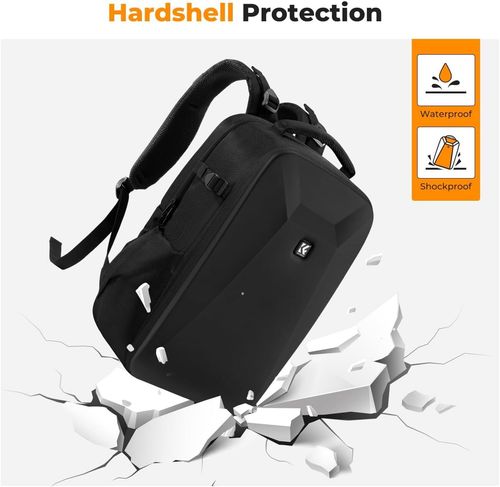 K&F CONCEPT 22L Camera Backpack Hard Shell Professional Photography Camera Bag — image 5