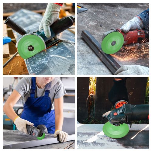 3 Pack 4" Glass Cutting Disc GRINDING JADE Diamond Cutting Disc with 4/5" Arbor — image 5