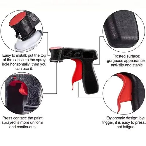 3x Spray Can Handle Pistol Grip Universal Aerosol Paint Trigger Easy Control Too — image 6