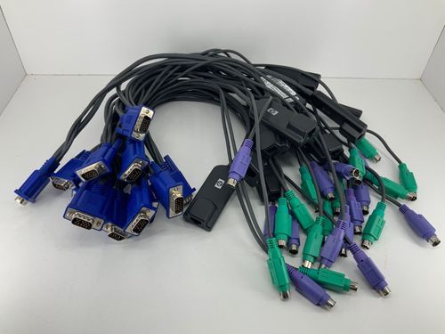 HP KVM Adapter Interface Switchbox Console - 286597-001 PS2 RJ-45 - 520-290-005 — image 1