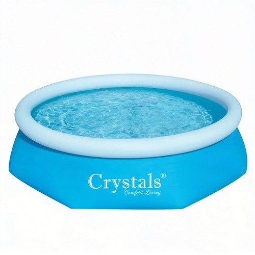 8ft Prompt Inflatable Paddling Pool Swimming Pool Summer Family Fun Outdoor