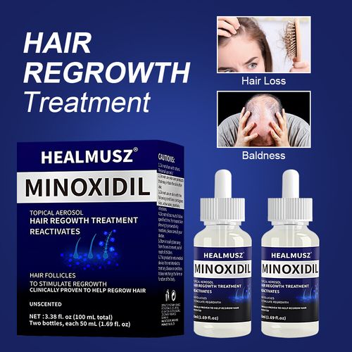 10 Month Supply Men Women Hair Regrowth Treatment Extra Strength Solution 50ml — image 5