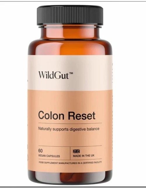 WildGut Colon Reset - Gut Health- Digestive Support- 60 Vegan Capsules — image 1