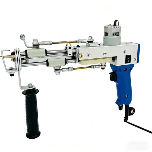 2 in 1 Cut & Loop Tufting Gun Kit - Rug Making Tool with Frame & UK Plug — image 3