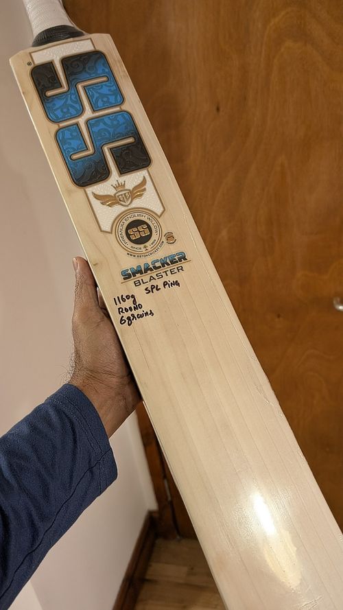SS SMACKER CRICKET BAT SH 1160 GRAM ONLY — image 3