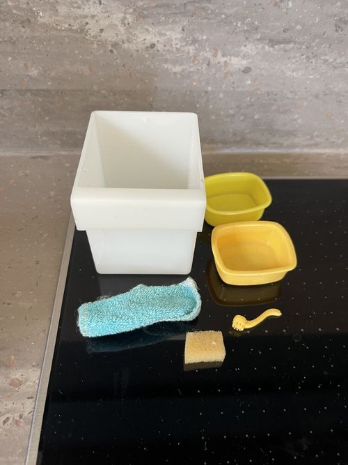 Vintage Sindy 1970s Eastham E Line Range Kitchen. Boxed, Unused with Accessories — image 19