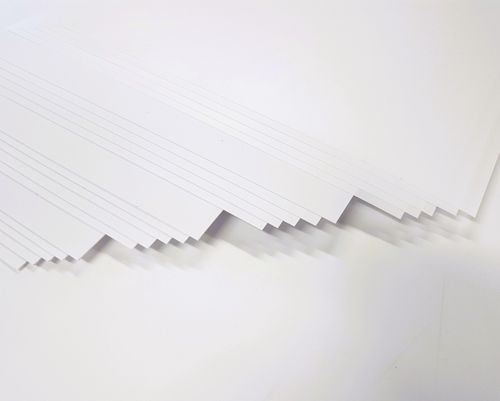 Plasticard Sheet White Matt High Impact Polystyrene HIPS 0.25 0.50 0.75 1mm — image 13