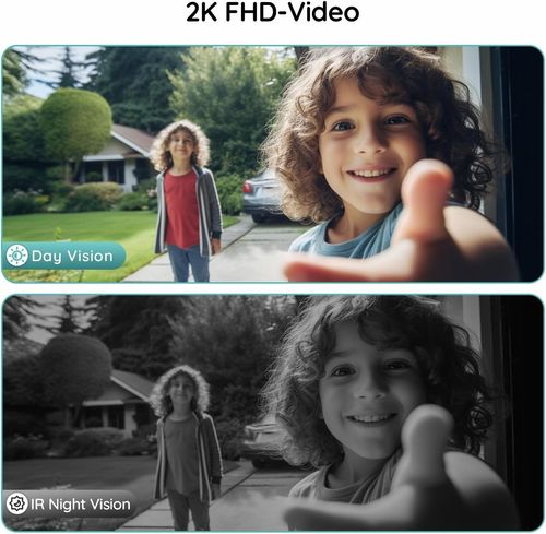 Boifun Wireless Video Doorbell Camera,Smart Door Bell Camera with Wireless Chime — image 2