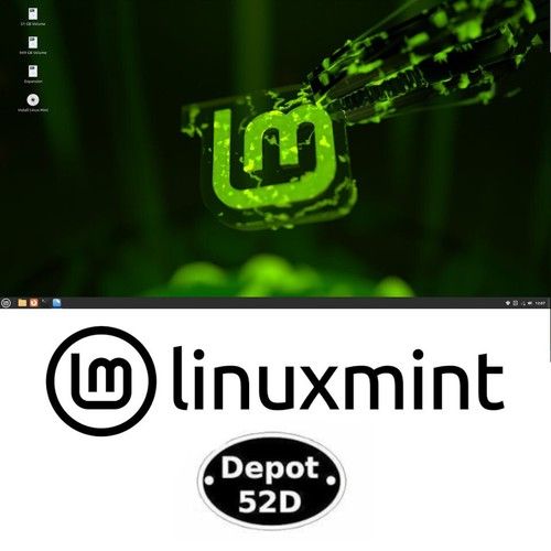 Linux Mint 22.3 Cinnamon 64-Bit on a Bootable 8GB USB Flash Drive