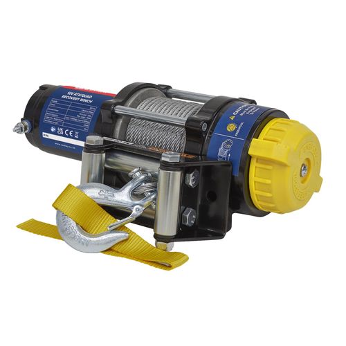 Sealey ATV/Quad Recovery Winch 1135kg Line Pull 12V Winches Electric DIY Tools — image 4