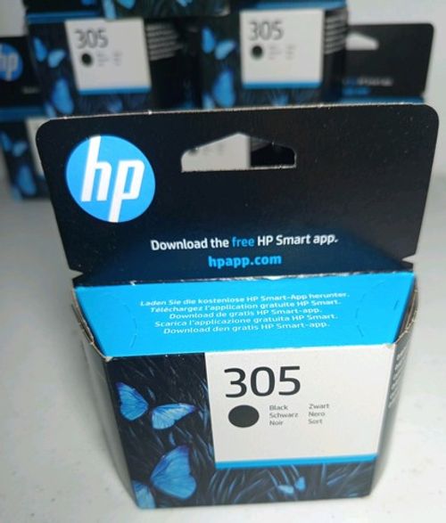 Genuine HP 305 Black Colour Ink Cartridges For DeskJet 2710 2800 2300 Printer
