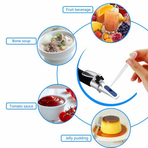 Refractometer Handheld 0-32% Brix ATC Sugar Meter For Sugar Fruit Test Tool — image 8