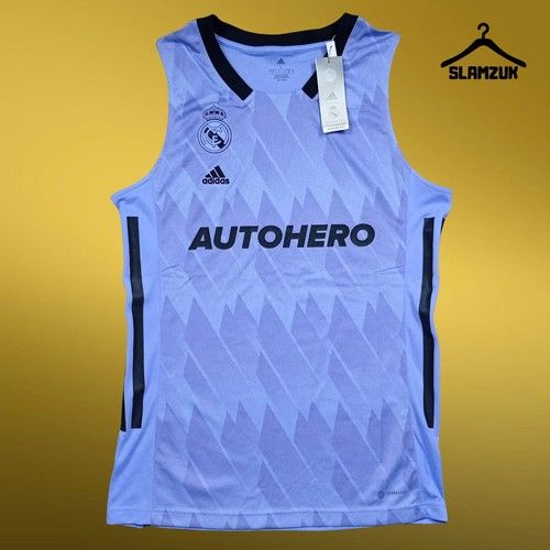 Real Madrid Basketball Jersey Adidas Large Away Kit ACB HM3854 2022 2023 LL19