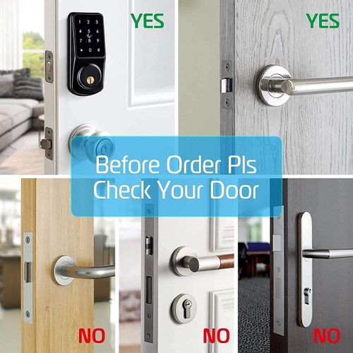 🔥Smart Keyless Keypad Bluetooth Deadbolt IP65 w/ APP, Code, ID Card & Keys🔥 — image 5
