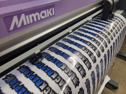 BULK Custom personalised printed vinyl stickers, labels UNLAMINATED — image 3