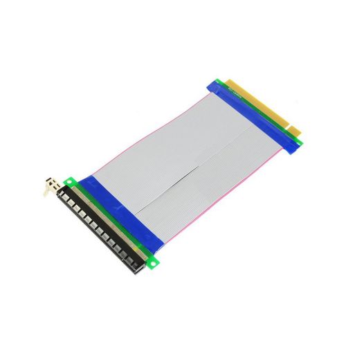 Male To Female PCI-E x16 Powered Flexible Riser Cable Extension Card Adapter b — image 6