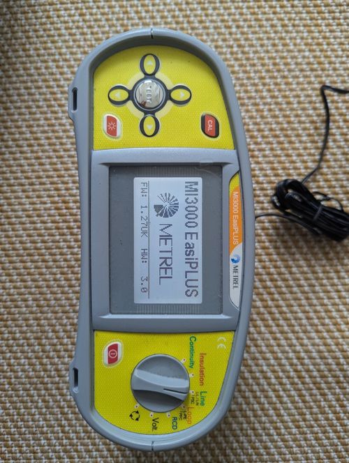 Metrel MI3000 EasiPLUS Multifunction Tester MFT Full Kit Leads CB1 Case Box — image 3