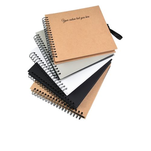Personalised Text Scrapbook Photo Album Spiral Bound 100 Pages DIY Memory Book — image 9