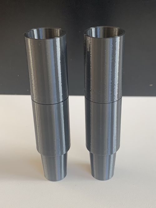 Acmer P2 Laser Cutter Engraver Compatible Push On Raiser Riser Legs X4 Black — image 2