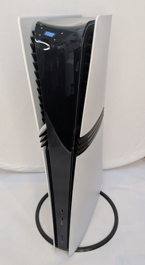 Sony Playstation 5 Pro - AIRFLOW OPTIMISED - Vertical Stand PS5 with Screw BLACK — image 1