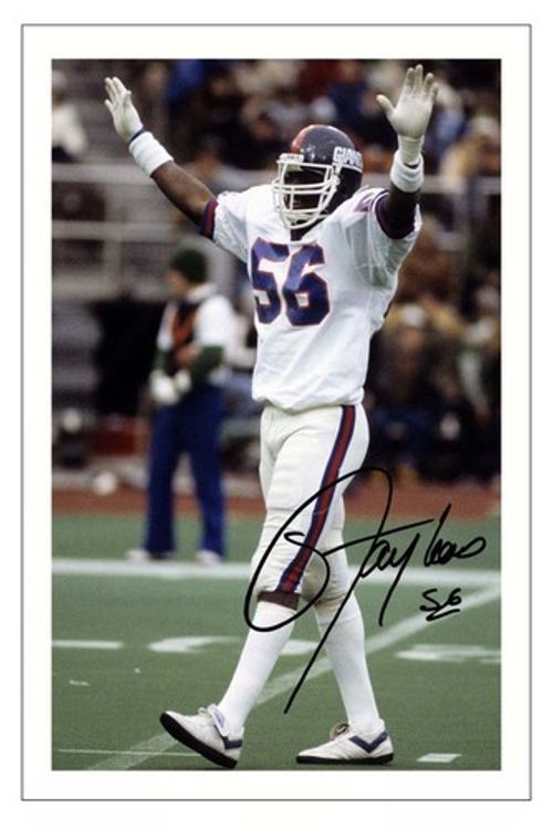 LAWRENCE TAYLOR NEW YORK GIANTS SIGNED PHOTO AUTOGRAPH PRINT NFL FOOTBALL