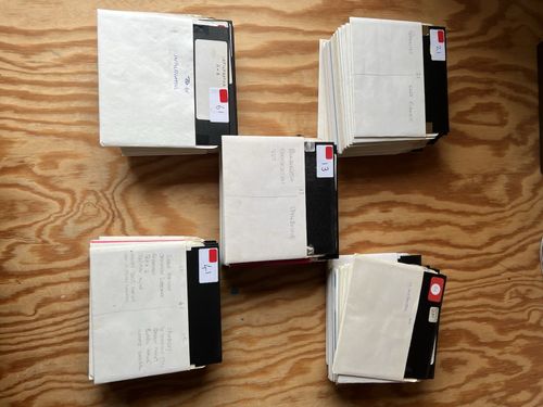 30 Used 5.25 Floppy Disks for Atari. 1050  Disk Drive — image 1