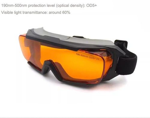 Absorption Laser Protective Glasses Strap Length Adjustable 10600nm
