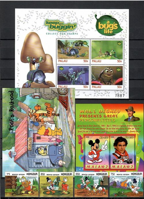 Walt Disney cartoons composition [2] 50 diff. sets & s/s  MNH #CNA338 — image 3