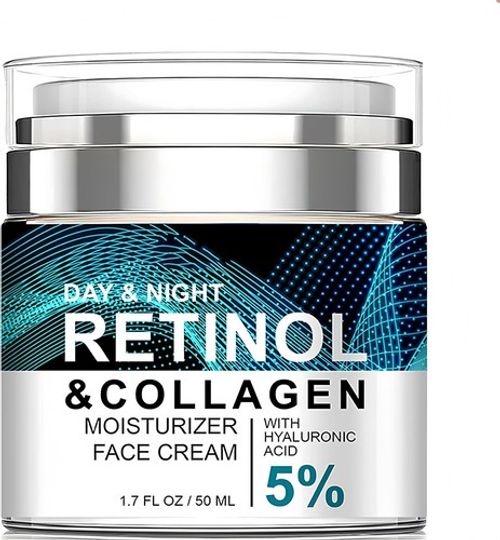 Retinol Cream Anti Wrinkle Face Cream 50ml Anti Aging Collagen Cream with 5%