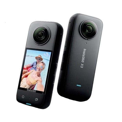 Insta360 X3 5.7K 360 AI Action Camera 4k Waterproof Touchscreen 