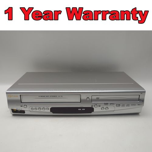 VHS Player DVD Combo Funai DBVR-6730 DVD VCR Video Combi Remote Warranty — image 2
