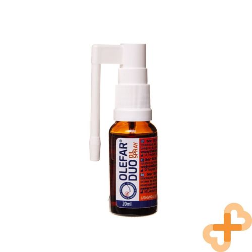OLEFAR DUO OIL Herbal Combination Spray For Throat 20ml Relieves Pain Cough — image 8