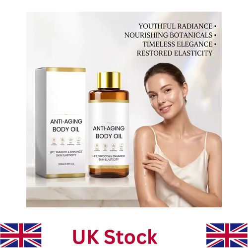 Skincu Anti-Aging Body Oil, Oil Skin Tightening,100% Plant-Based Formula 100ml — image 1