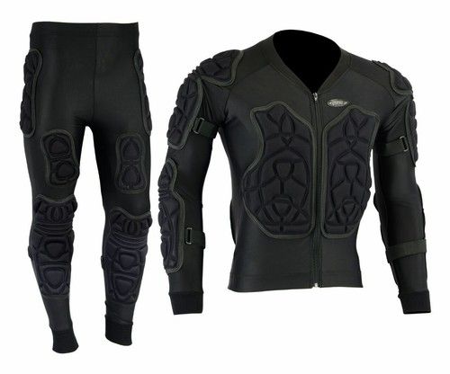 BODY ARMOUR MOTORBIKE MOTORCYCLE MOTOCROSS SKIING SPINE GUARD PROTECTIVE SUIT