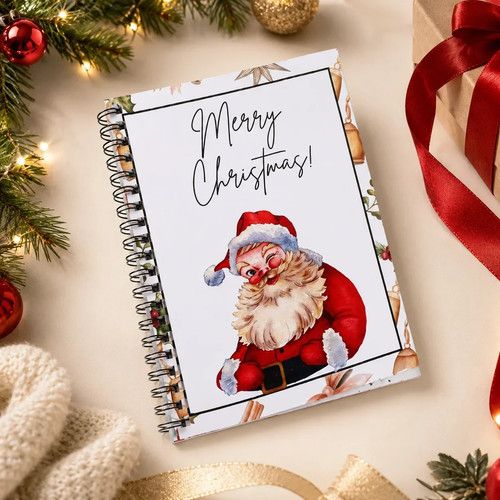 CHRISTMAS CARD GIFT BOOK COLLEGE SURVIVAL GIFT CARD BOOK SPIRAL BOUND CARD GIFT 