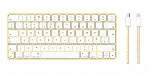 Genuine Apple Wireless Magic Keyboard With Touch ID A2449 QWERTY UK - All Colour