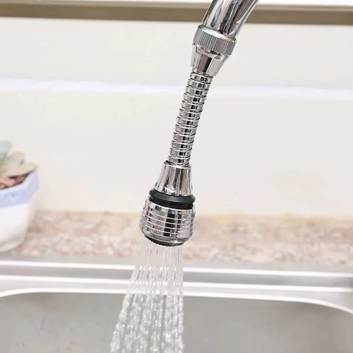 Kitchen Sink Faucet Extension Nozzle Sprayer Extender Head 360° Rotatable — image 3