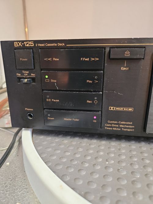 Nakamichi BX-125 Cassette Deck Recorder,  Player ...works Excellent.  — image 2