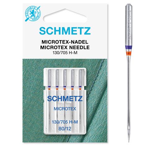 Schmetz Microtex (Sharp) Household Sewing Machine Needles - Buy 2, Get 3rd Free!