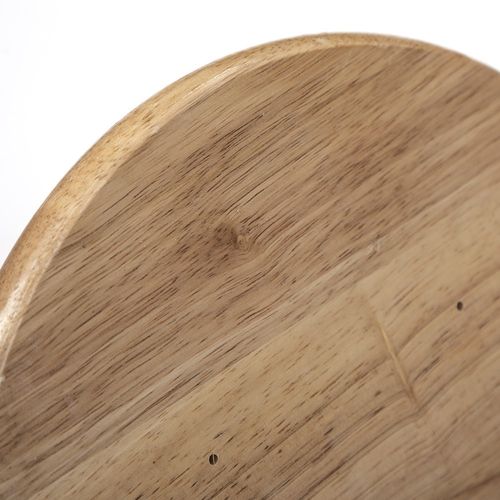 Wooden Pub Bar Stool Kitchen Breakfast Dining Chair Seat 60Cm High Bar Stool — image 18