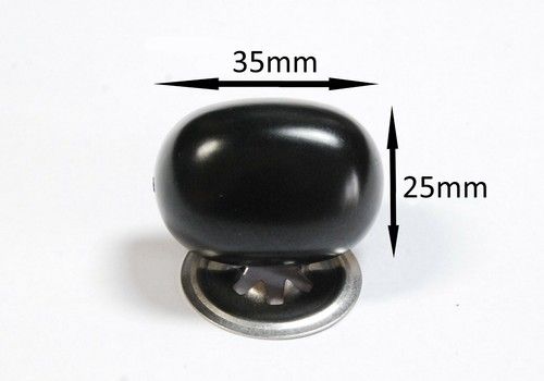 OVAL NOSES with METAL BACKS - Character Safety Nose for Soft Toys