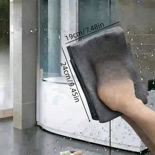 5pcs  Microfiber Magic Glass Cleaning Cloths Streak-Free for Windows & Mirrors — image 3