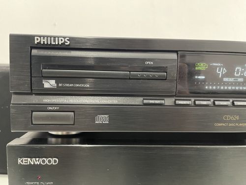 Philips CD624 CD Player – Serviced, Original Manual & Remote – Near Mint, Stable — image 9