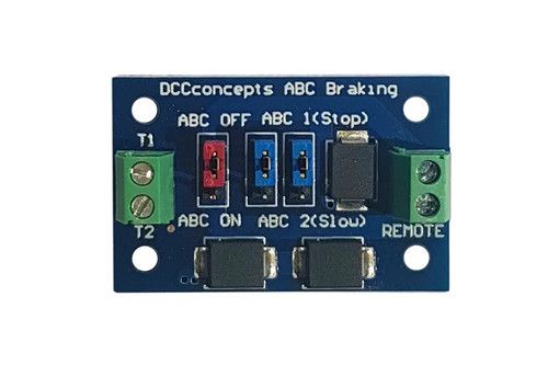 DCD-ABC.1 DCC Concepts Single ABC slow or stop module Zen Black Compatible