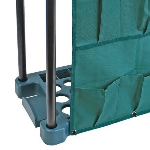 Heavy Duty Garden Tool Organizer Rack Storage Holder Rake Garage Equipment Caddy — image 12