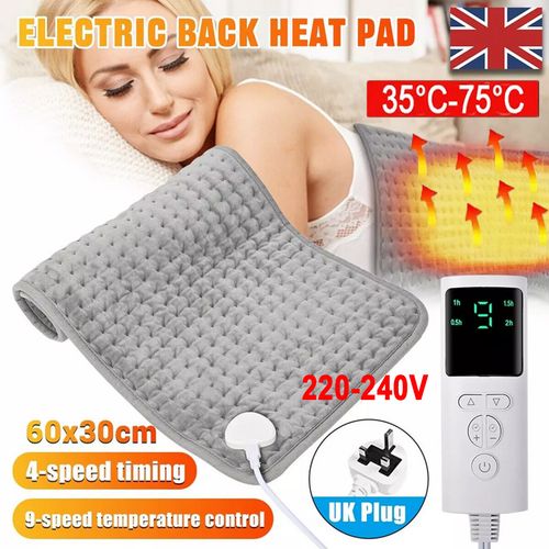 Therapeutic Electric Back Heat Pad Wrap for Muscle Tension Back Neck Pain Relief — image 3