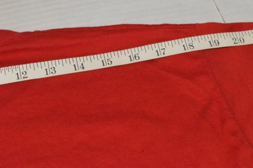 Vintage T-Shirt Red St Louis Script Single Stitch Logo 7 Mens M/L 70s Made USA — image 7